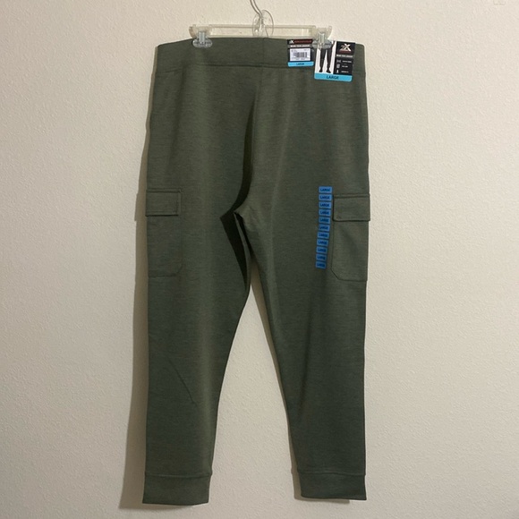ZeroXposur Men’s Light Weight Jogger Style Tech Pants GREEN Size L - Picture 4 of 6